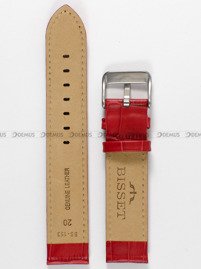 Pasek skórzany do zegarka Bisset - PB13.20.4 - 20 mm