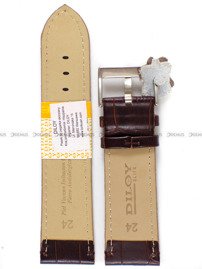 Pasek skórzany do zegarka - Diloy 361.24.2 - 24mm