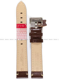 Pasek skórzany do zegarka - Diloy 373.18.2 - 18 mm