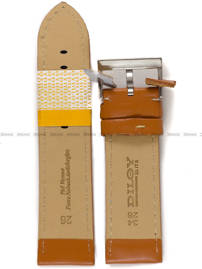 Pasek skórzany do zegarka - Diloy 377EA.26.3 - 26 mm