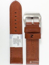 Pasek skórzany do zegarka - Diloy 384.24.8.1 - 24 mm