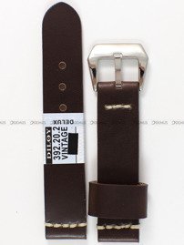 Pasek skórzany do zegarka - Diloy 392.20.2 - 20 mm