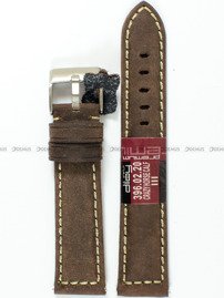 Pasek skórzany do zegarka - Diloy 396.20.2 - 20 mm