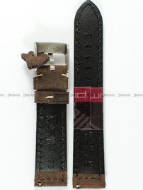 Pasek skórzany do zegarka - Diloy 396.20.2 - 20 mm