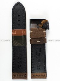 Pasek skórzany do zegarka - Diloy 397.24.2 - 24 mm