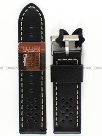 Pasek skórzany do zegarka - Diloy 398.24.1.22 - 24 mm