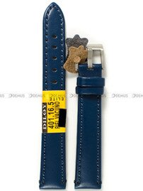 Pasek skórzany do zegarka - Diloy 401.16.5 - 16 mm