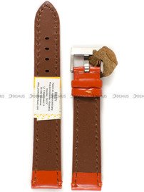 Pasek skórzany do zegarka - Diloy 401.18.12 - 18 mm