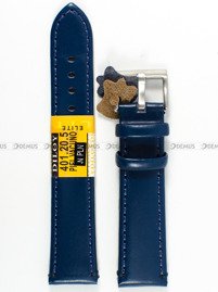 Pasek skórzany do zegarka - Diloy 401.20.5 - 20 mm
