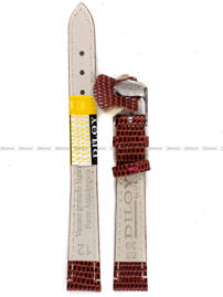 Pasek skórzany do zegarka - Diloy 407.12.8 - 12 mm