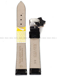 Pasek skórzany do zegarka - Diloy 407.18.1 - 18 mm
