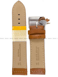 Pasek skórzany do zegarka - Diloy P354.24.23 - 24 mm