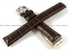 Pasek skórzany do zegarka - Hirsch Grand Duke L W 025280-10-18 - 18 mm