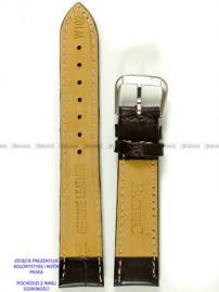 Pasek skórzany do zegarka - Pacific W102.20.2.2 - 20 mm