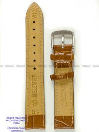 Pasek skórzany do zegarka - Pacific W102.22.3.3 - 22 mm