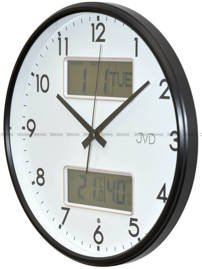 Zegar ścienny z termometrem JVD DH239.2 - 32 cm