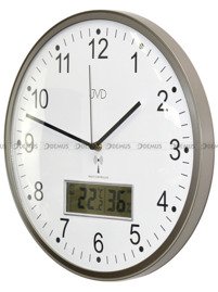 Zegar ścienny z termometrem JVD RH78.2 - 30 cm